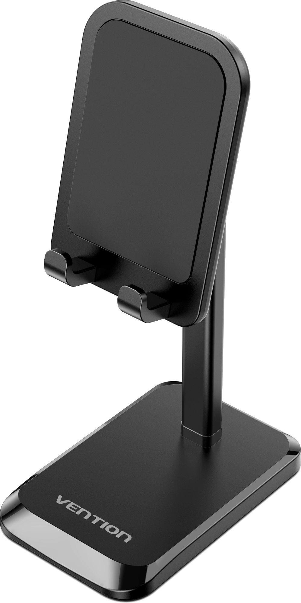 Vention Height Adjustable Desktop Cell Phone Stand Black Aluminum...