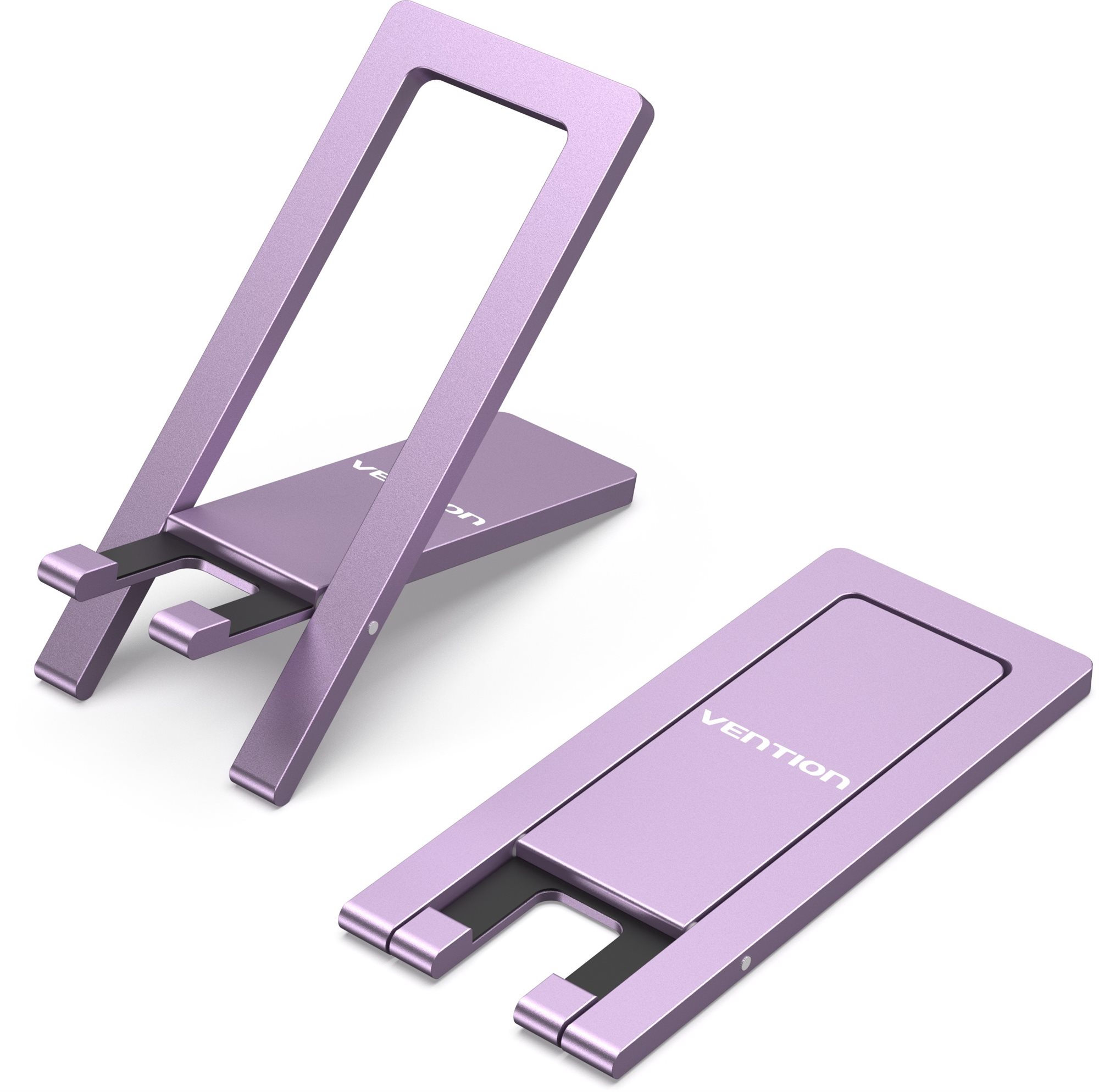 Vention Portable Cell Phone Stand Holder for Desk Purple Aluminium...