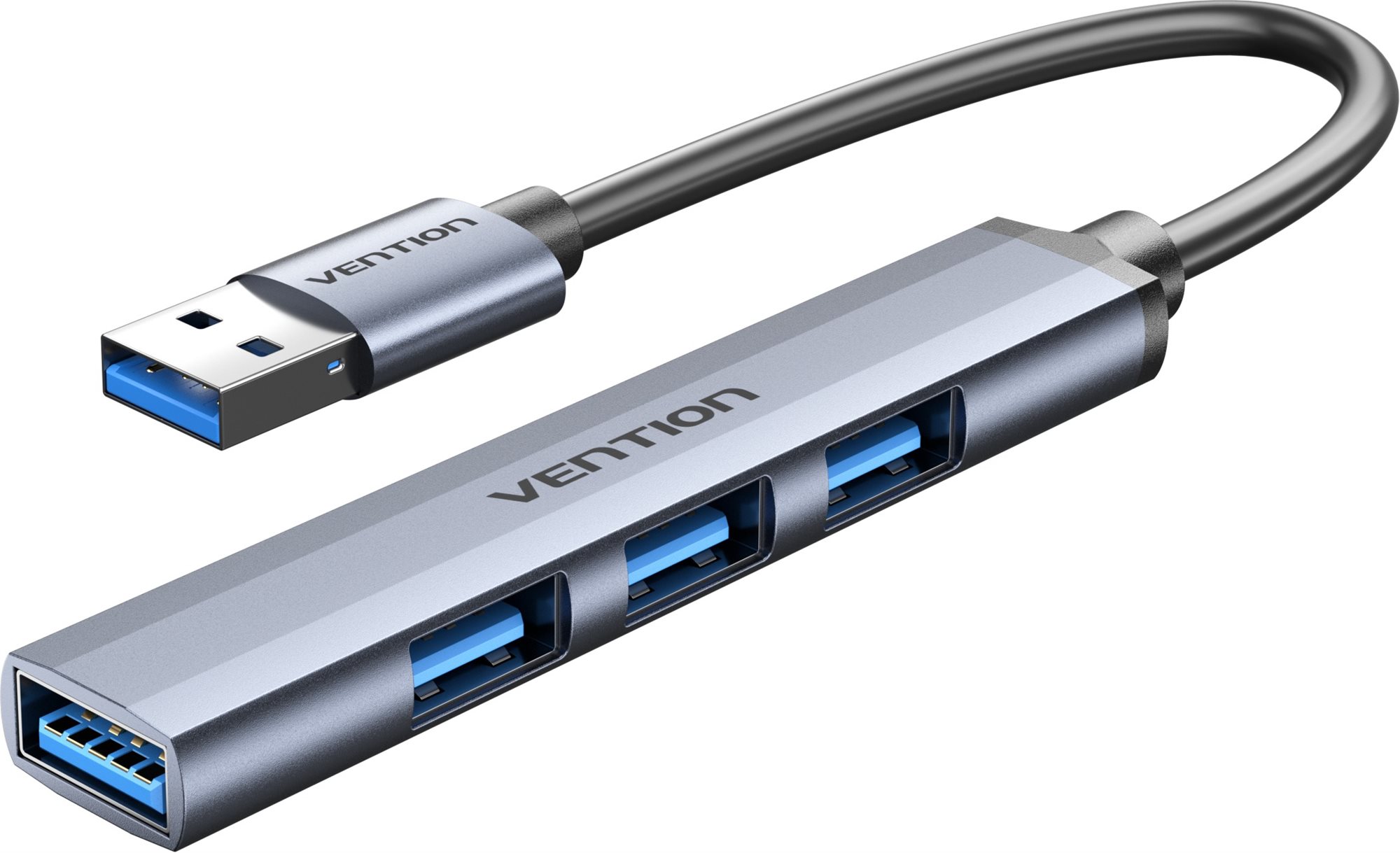 Vention SuperMini USB 3.0 HUB 0.15 m Gray USB hub
