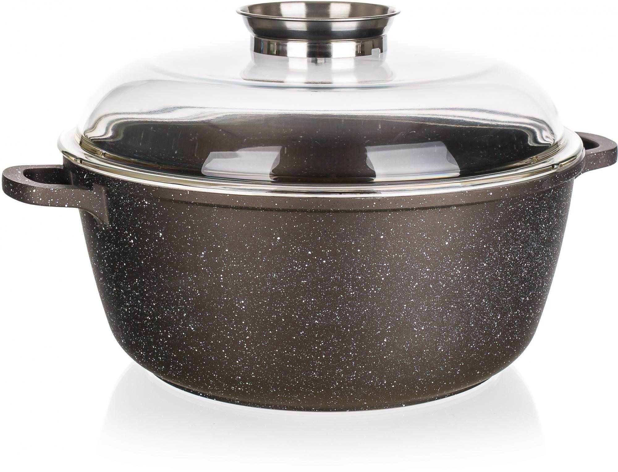 Casserole BANQUET PREMIUM brun foncé 28cm A12898 Faitout