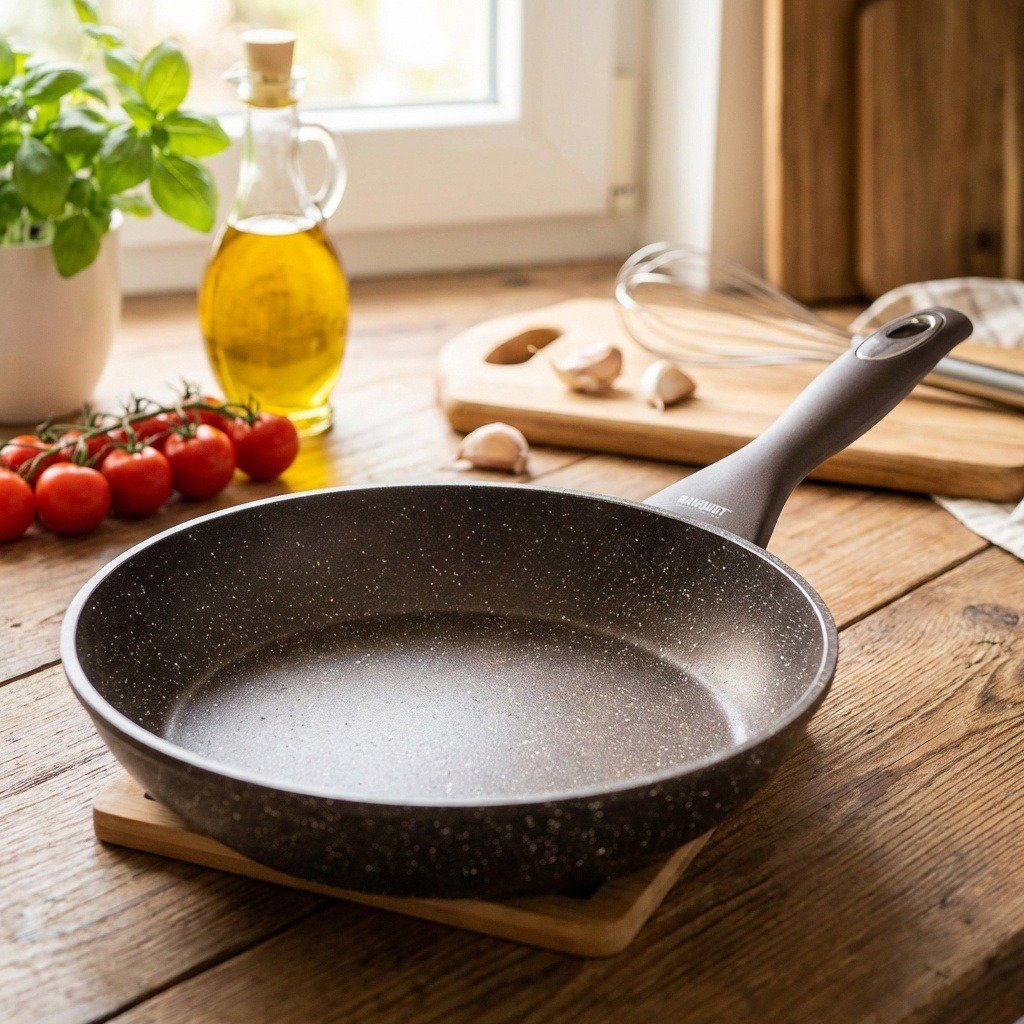 BANQUET Frying Pan 24cm PREMIUM Dark Brown A12891 Pan