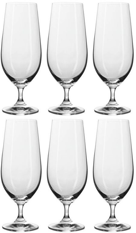 BANQUET Poháre na pivo 6 ks Leona Crystal 370 ml A11306 Pohár