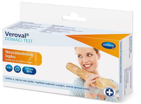 HARTMANN Veroval Neznášanlivosť lepku Domáci test