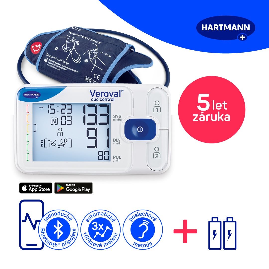 HARTMANN Veroval Duo Control Vérnyomásmérő