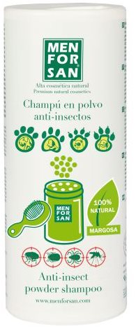 Menforsan Práškový repelentný šampón pre domácich miláčikov 250 g...