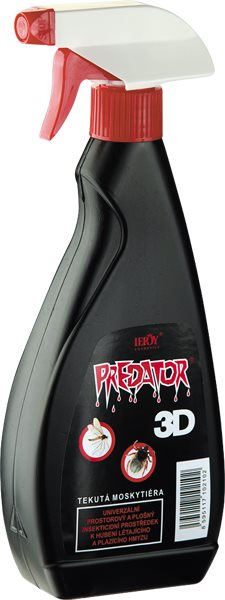 Predátor 3D 500 ml mechanický rozprašovač Antiparazitný sprej