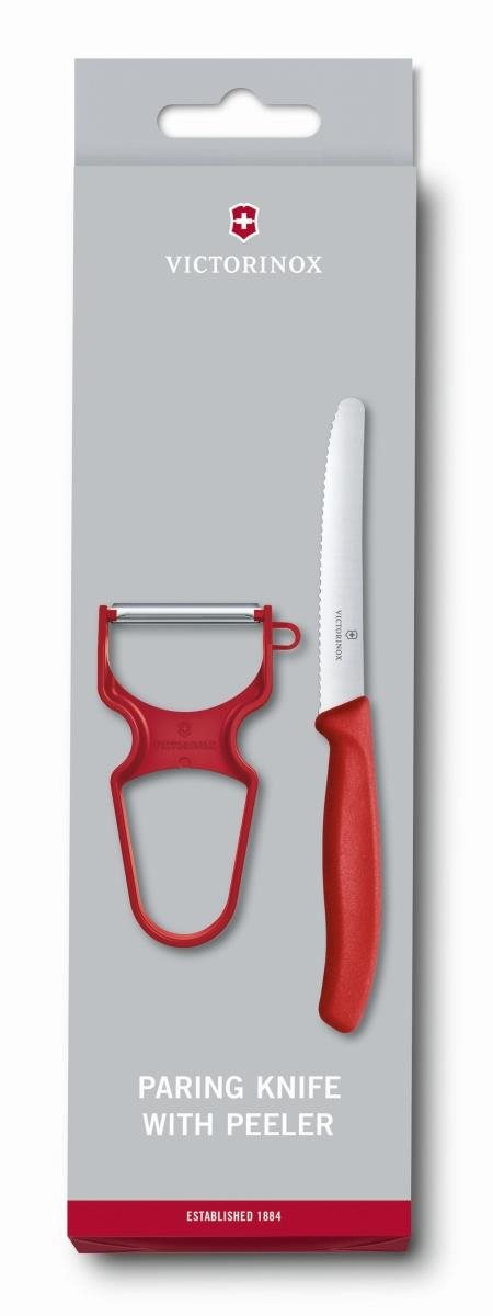 Victorinox Messerset mit Universalschaber rot Set