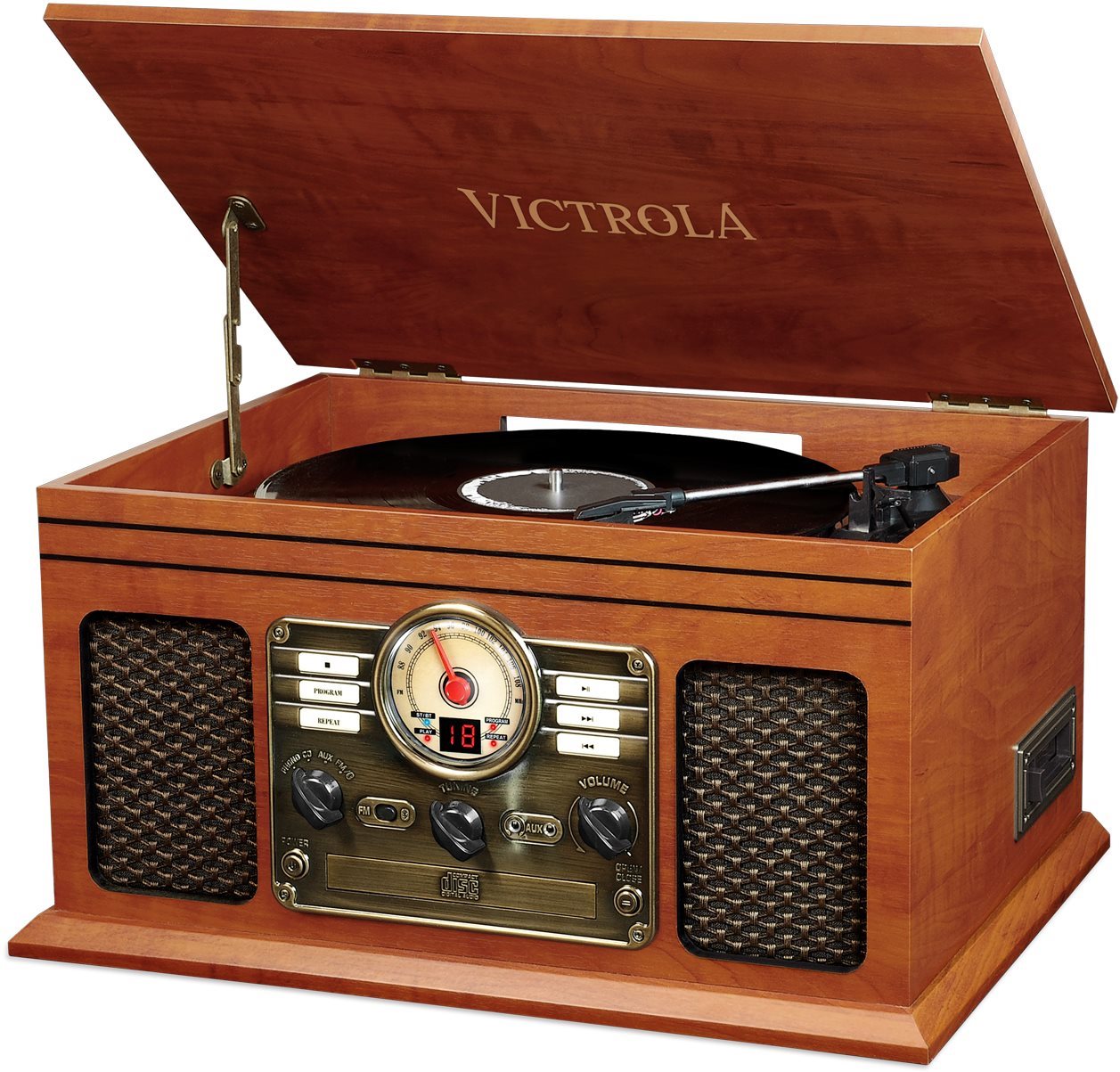 Victrola VTA-200B barna Lemezjátszó
