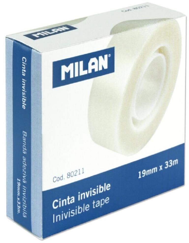 Milan 19 mm × 33 m invisible - bankovní Lepicí páska