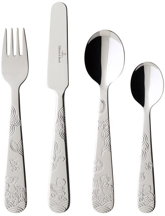 Villeroy & Boch Detský príbor Hungry as a bear, 4 ks Detský príbor