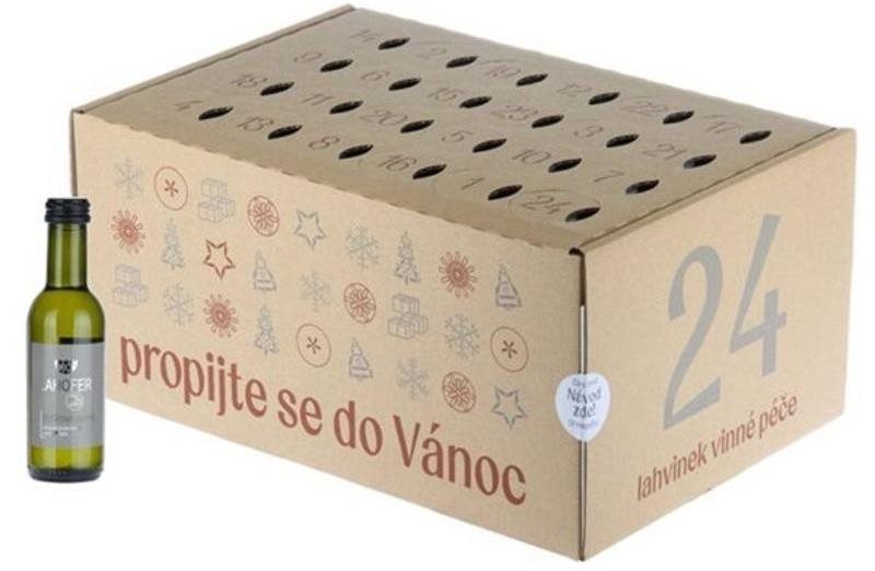 VINAŘSTVÍ LAHOFER Adventní kalendář 24× 0,187l Adventní kalendář