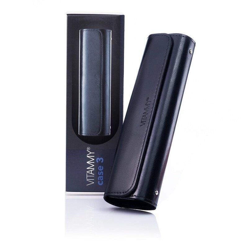 VITAMMY CASE 3, fekete Fogkefe tok
