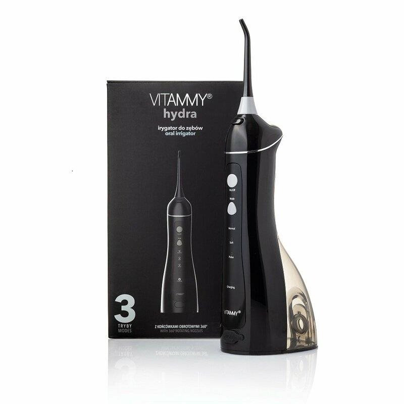 VITAMMY HYDRA Munddusche, schwarz Elektrische Munddusche