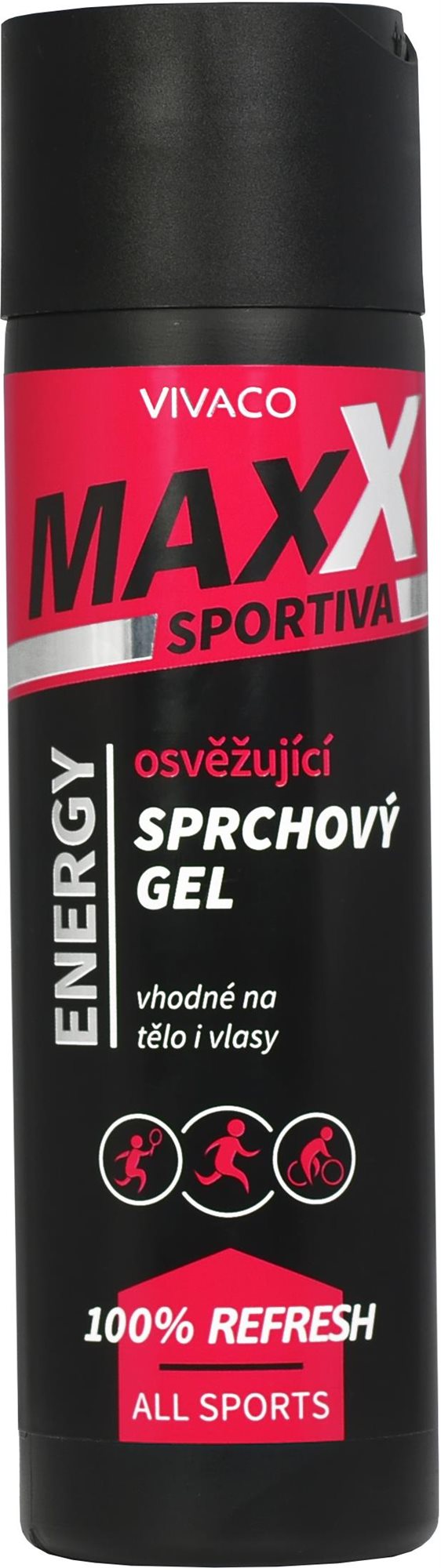 Vivaco Maxx Sportiva Sprchový gel - energy 200 ml Sprchový gel