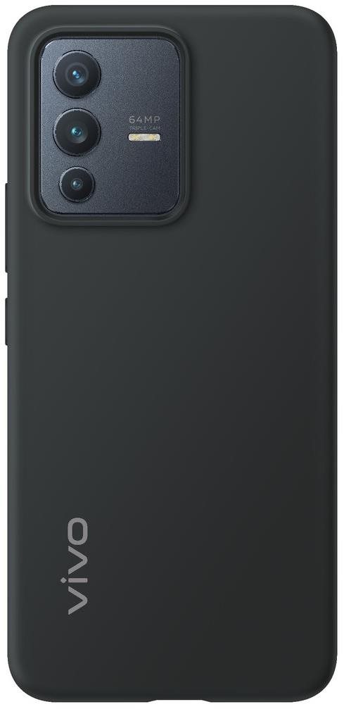 Vivo V23 5G szilion tok, fekete Telefon tok