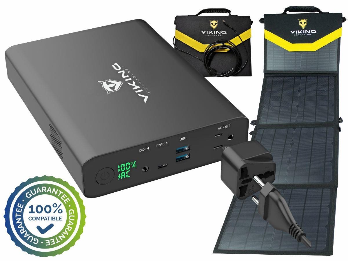 Ensemble générateur de batterie VIKING NF130W et panneau solaire...