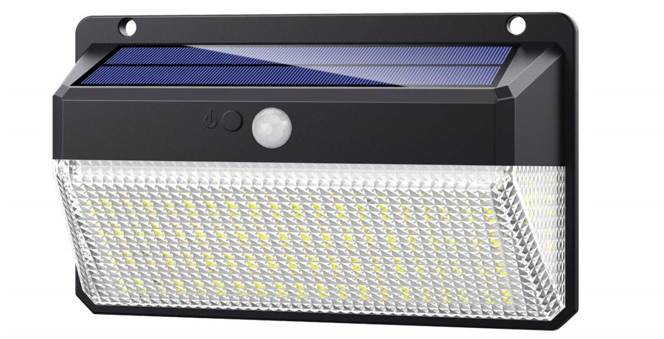Luminaire solaire extérieur a LED avec détecteur de mouvement...