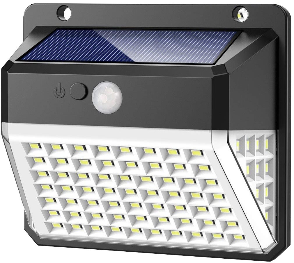 Lampe solaire a LED Viking pour l'extérieur avec détecteur de...