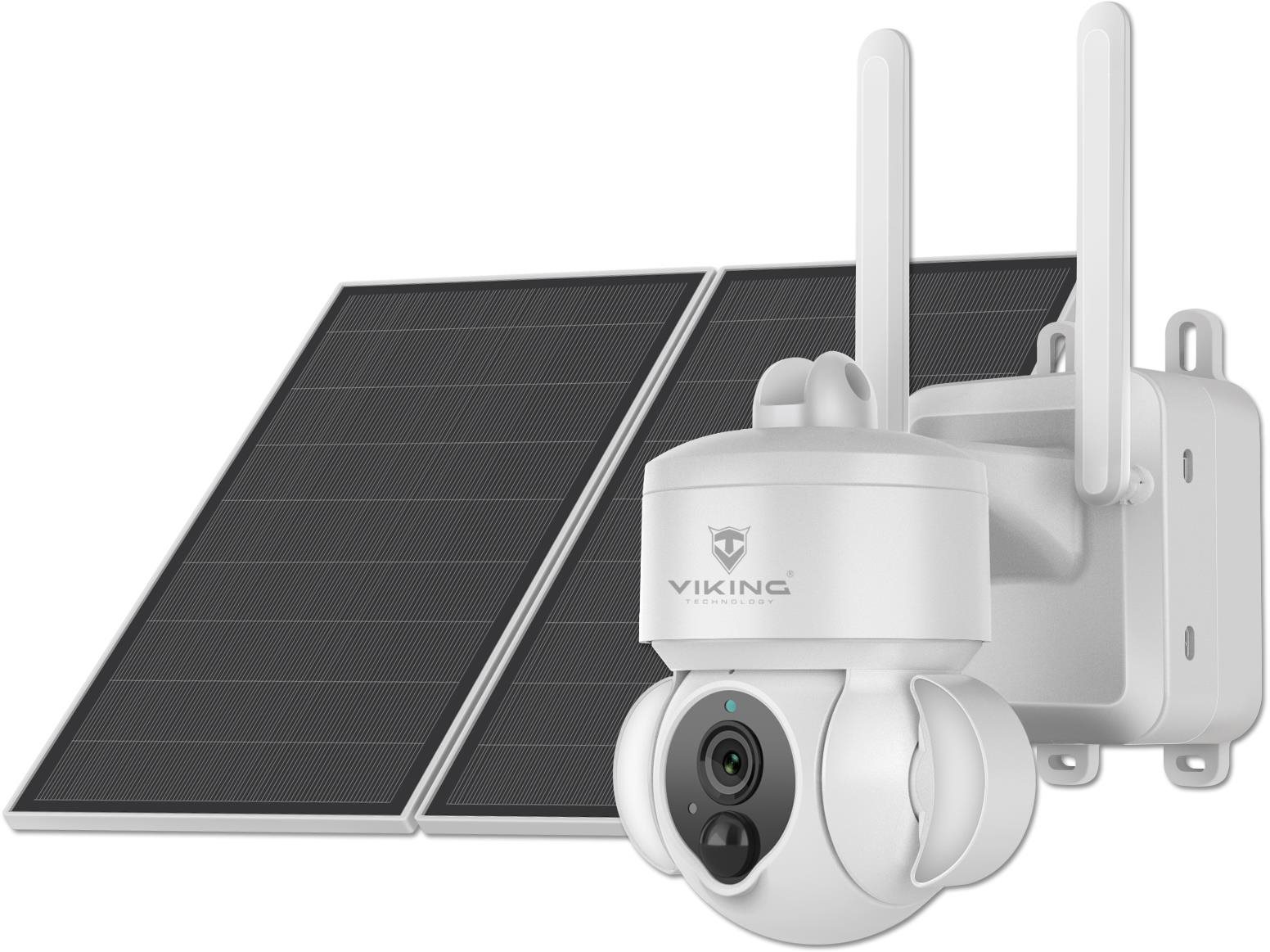 Viking HDs03 4G napelemes HD kamera, fehér IP kamera