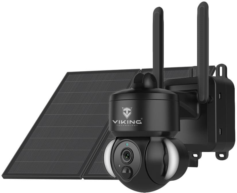 Viking HDs03 4G napelemes HD kamera, fekete IP kamera