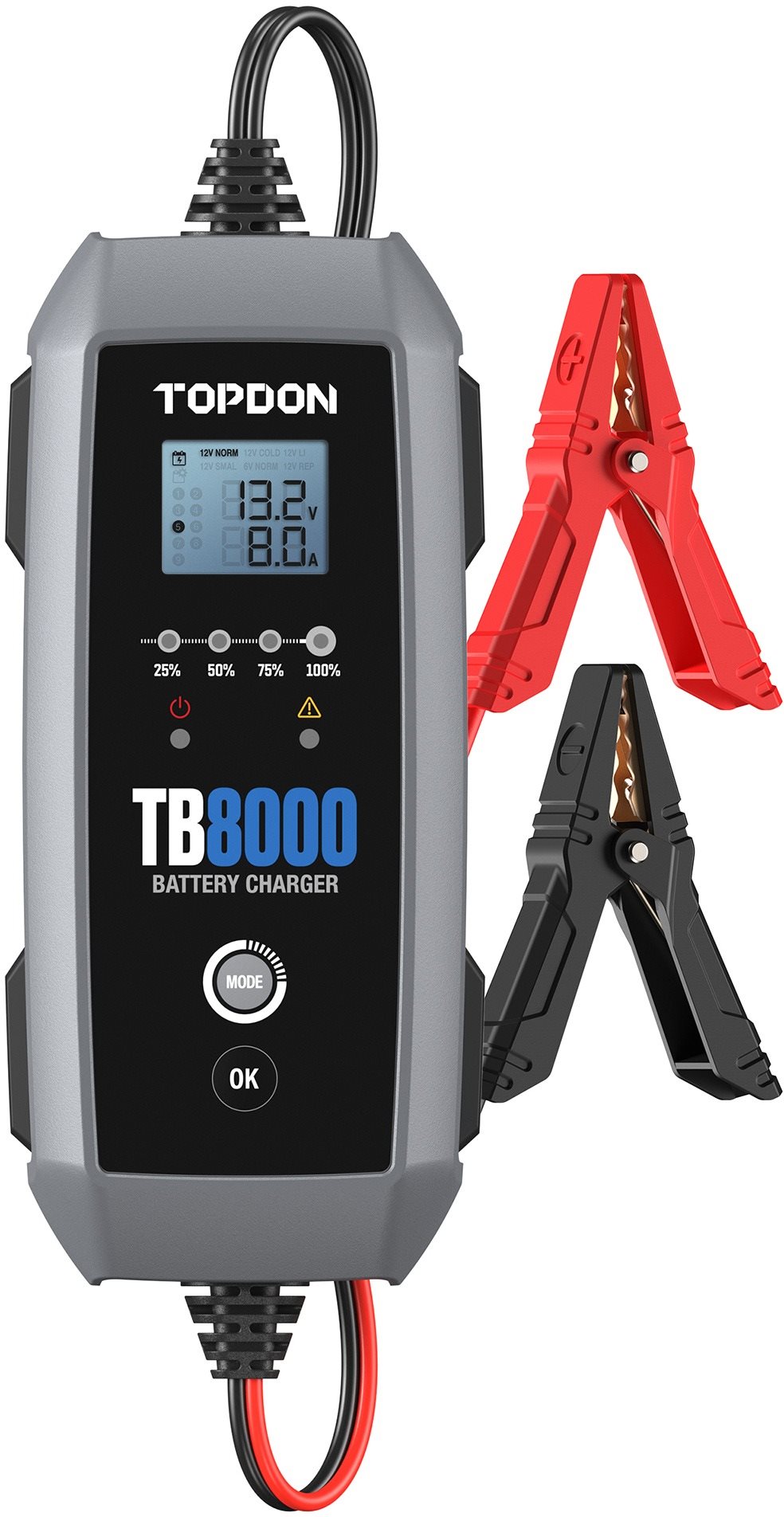Topdon TB8000 Autó akkumulátor töltő