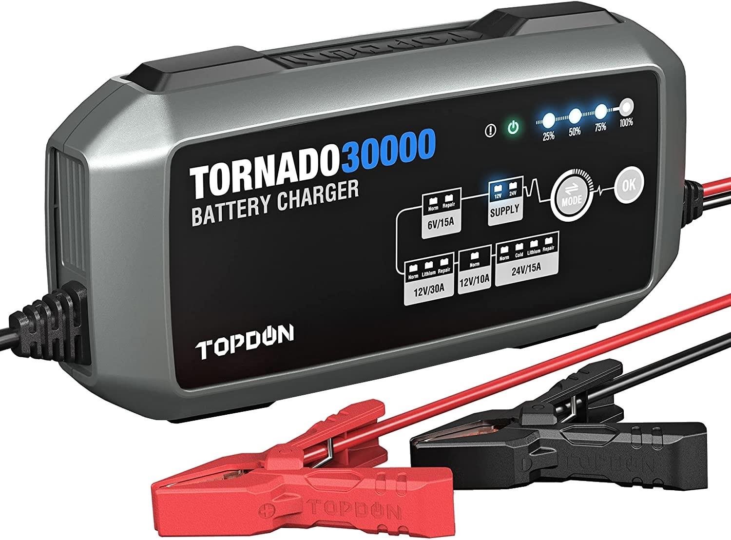 Topdon Tornado 30000 Autó akkumulátor töltő