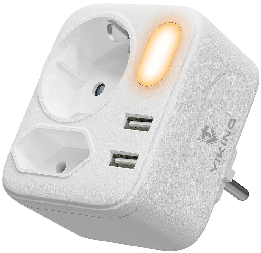 Viking AC22 töltőfej Aljzat