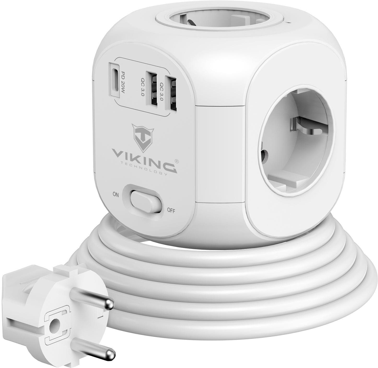 Viking AC CUBE PD Sieťový adaptér Zásuvka