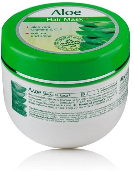 Rosaimpex Aloe Vera Maska na vlasy 250 ml Maska na vlasy
