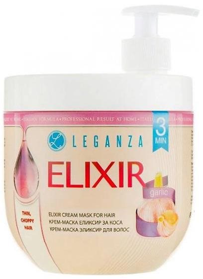LEGANZA Elixir Krémová maska na vlasy s cesnakovým extraktom 1000...