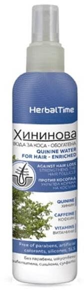 HerbalTime Chinínová Vlasová voda 200 ml Olej na vlasy