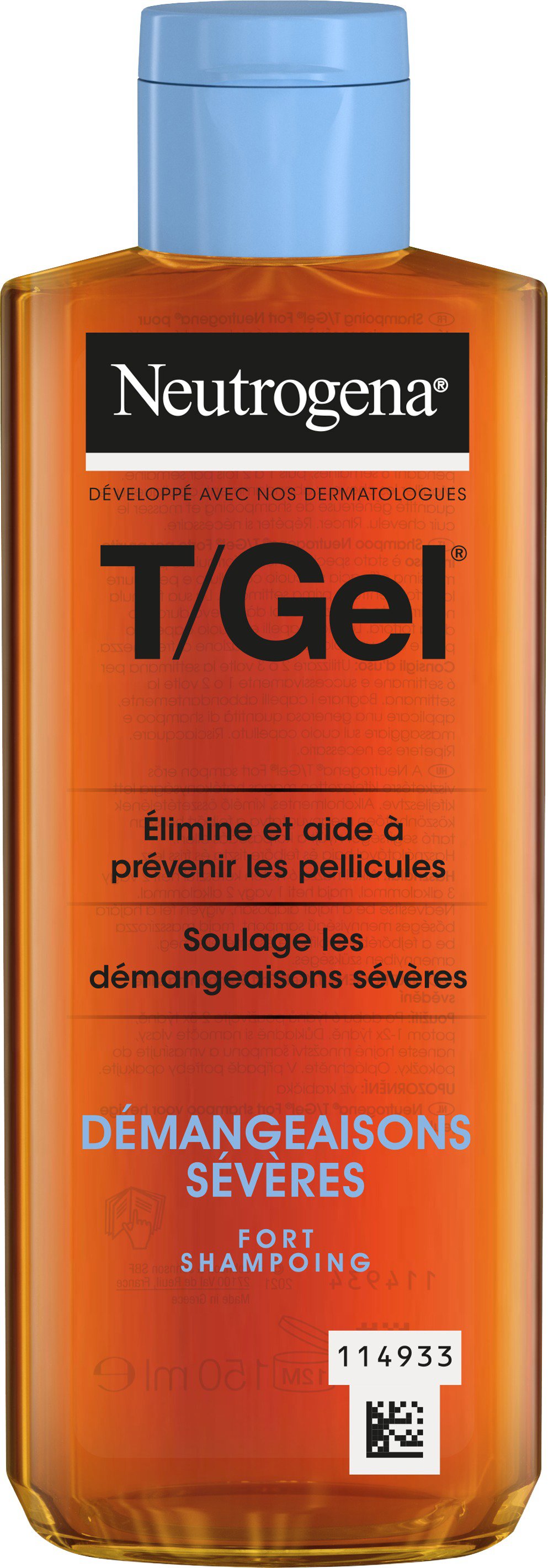 NEUTROGENA T/Gel Fort proti lupinám 150 ml Šampón