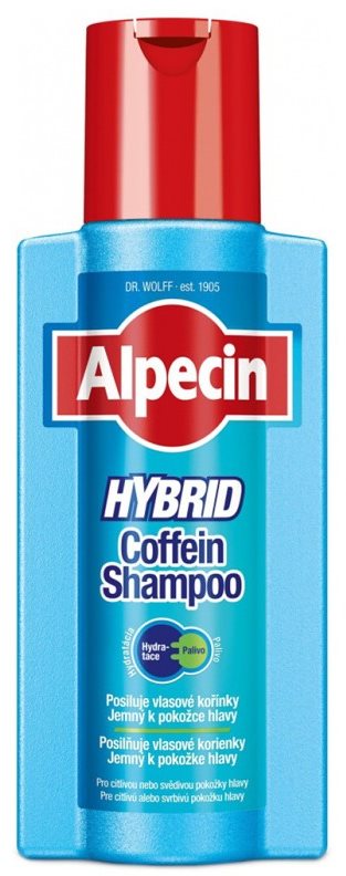 ALPECIN Hybrid Coffein Shampoo 250 ml Pánsky šampón