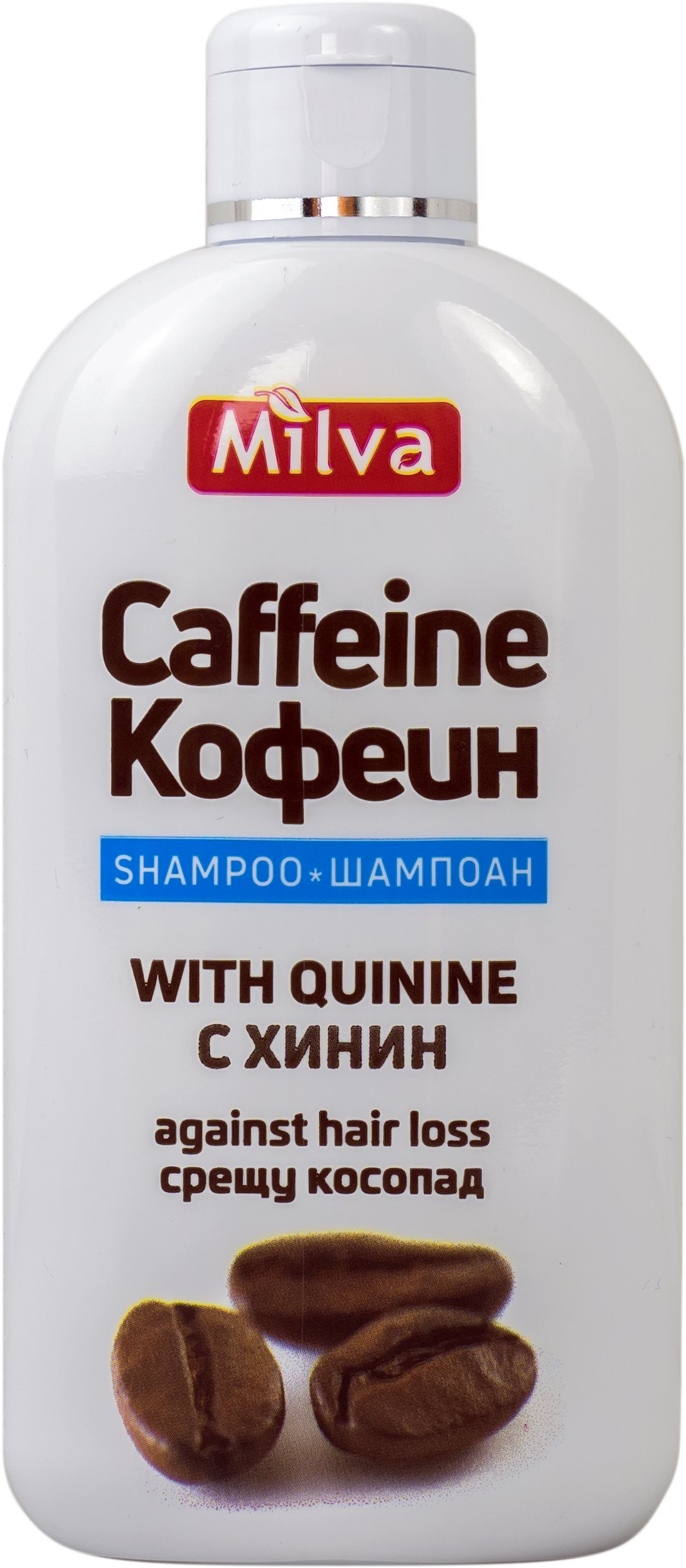 MILVA Chinín a Kofeín 200 ml Prírodný šampón