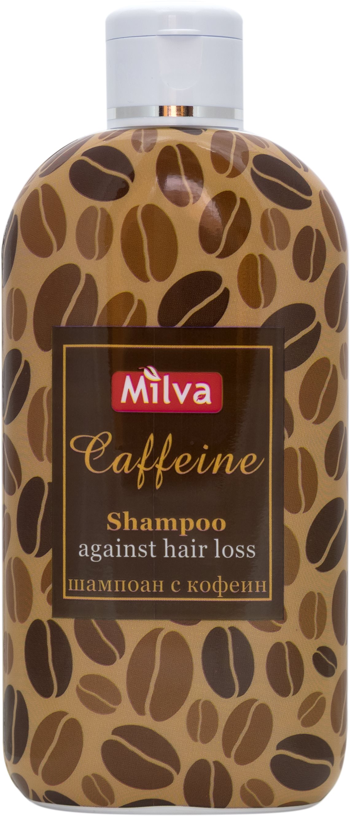 MILVA Kofeín 200 ml Prírodný šampón