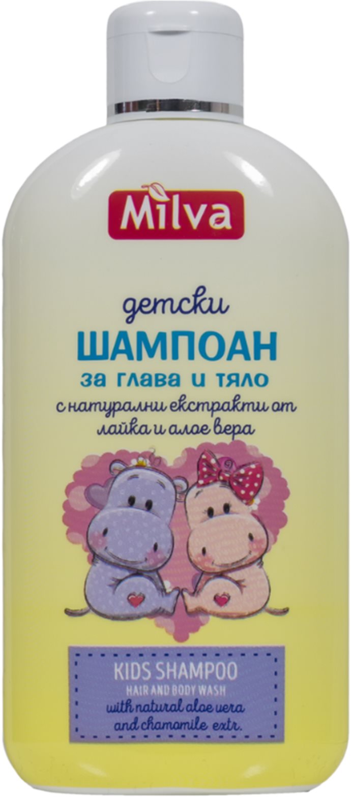 MILVA Detský 200 ml Detský šampón