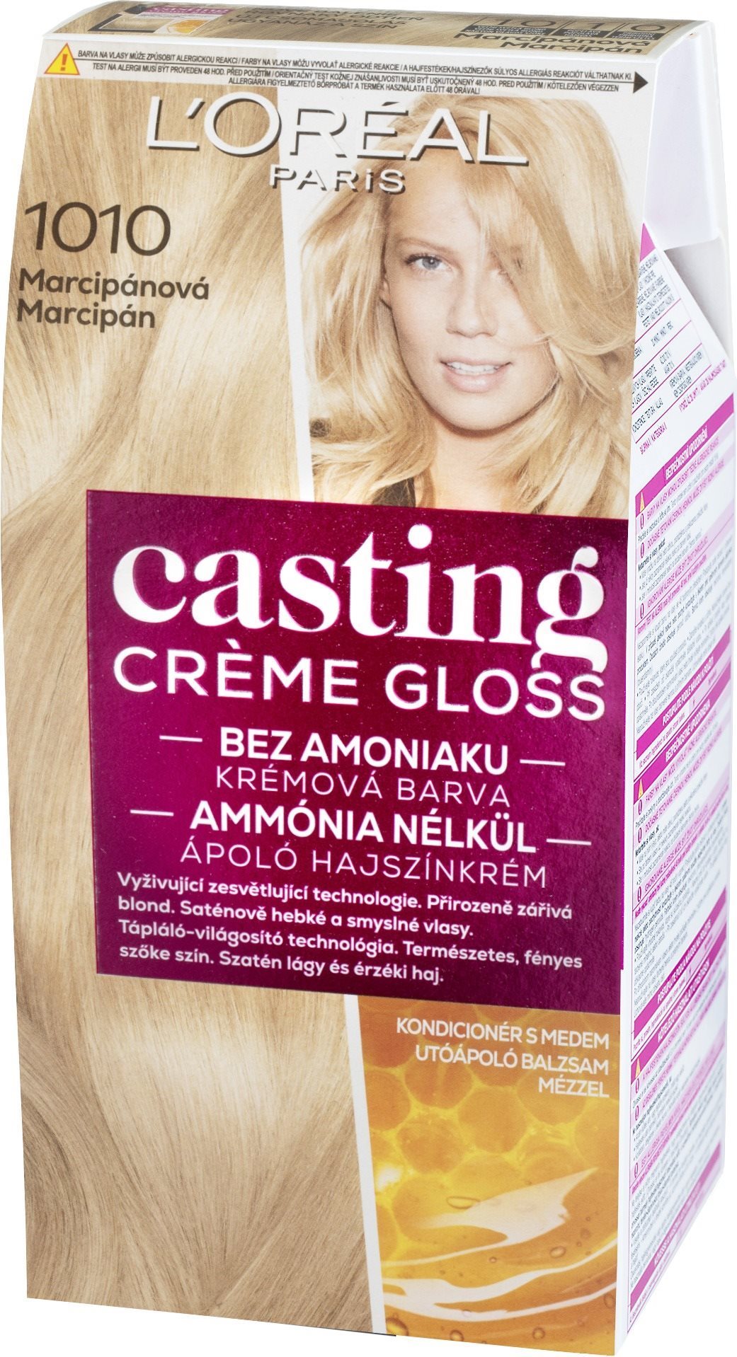 L'ORÉAL CASTING Creme Gloss 1010 Marcipánová Farba na vlasy