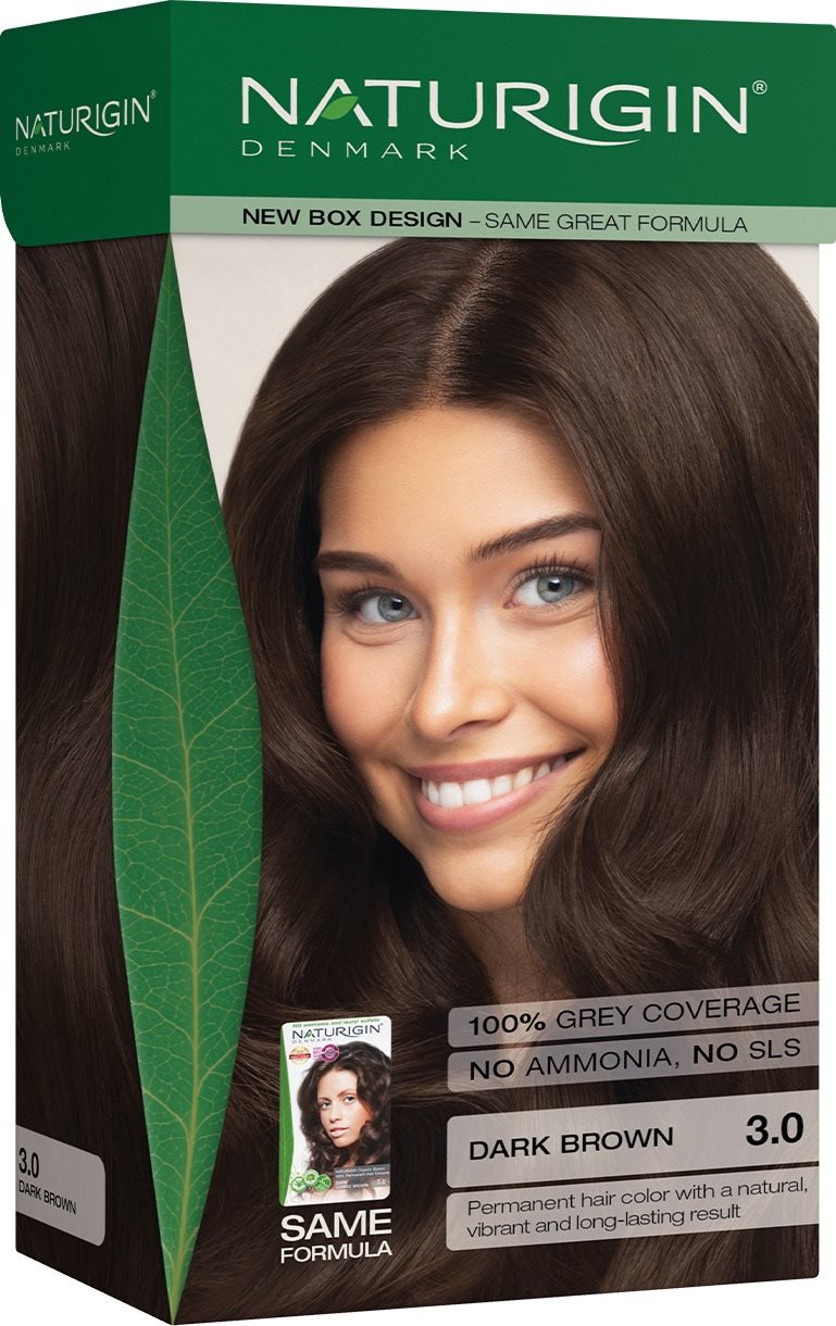 NATURIGIN 3.0 Dark Coffee Brown 40 ml Přírodní barva na vlasy