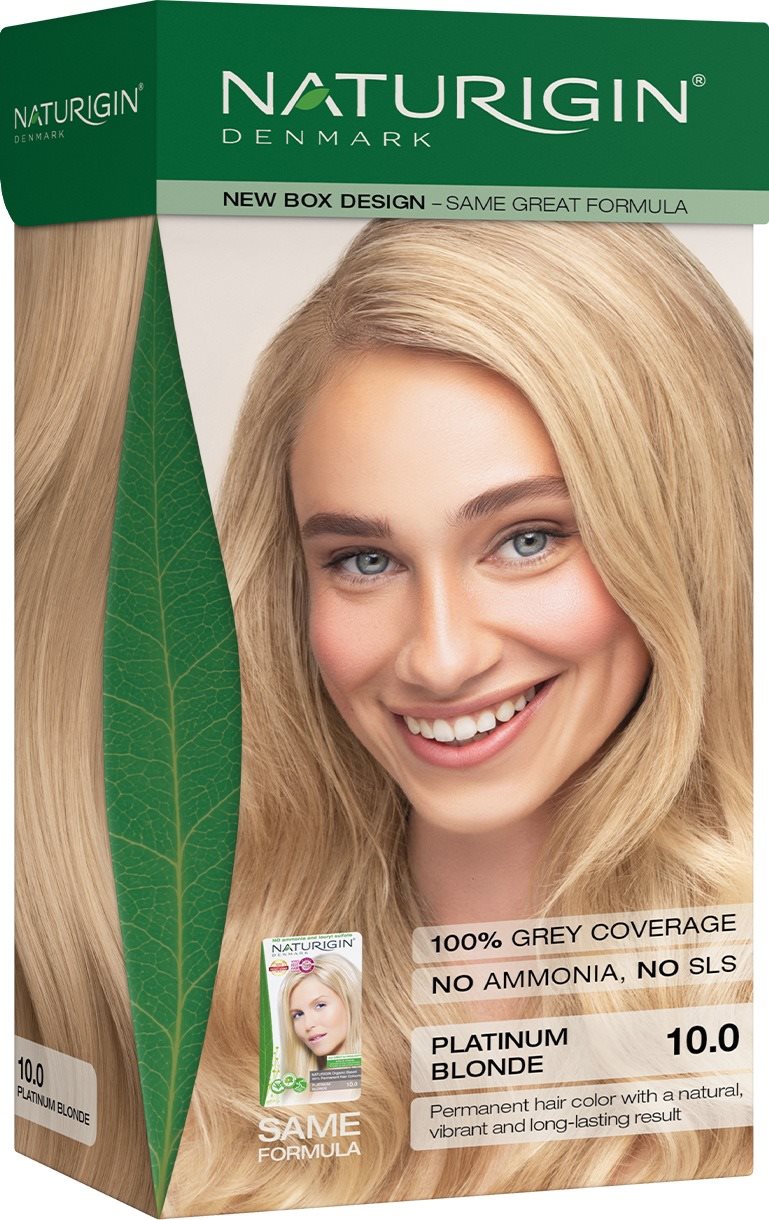 NATURIGIN Platinum Blonde 10.0 (40 ml) Prírodná farba na vlasy