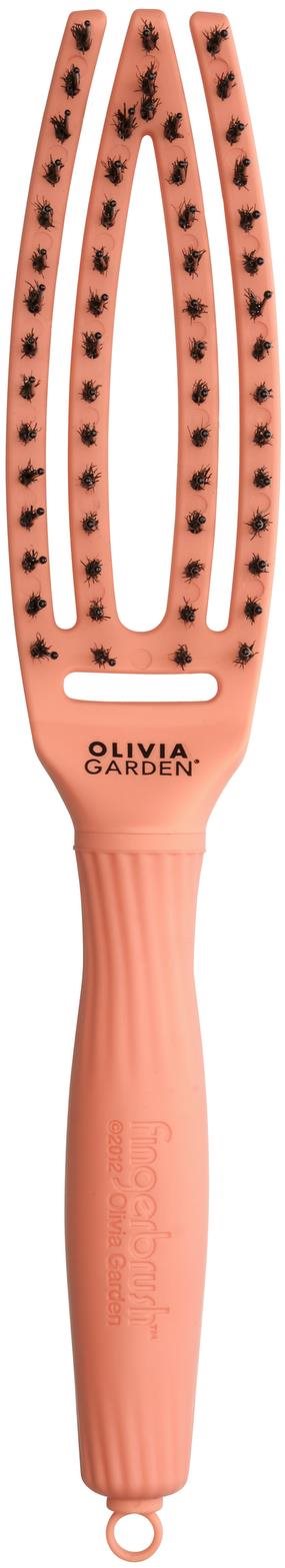 OLIVIA GARDEN Fingerbrush Coral Small Kefa na vlasy