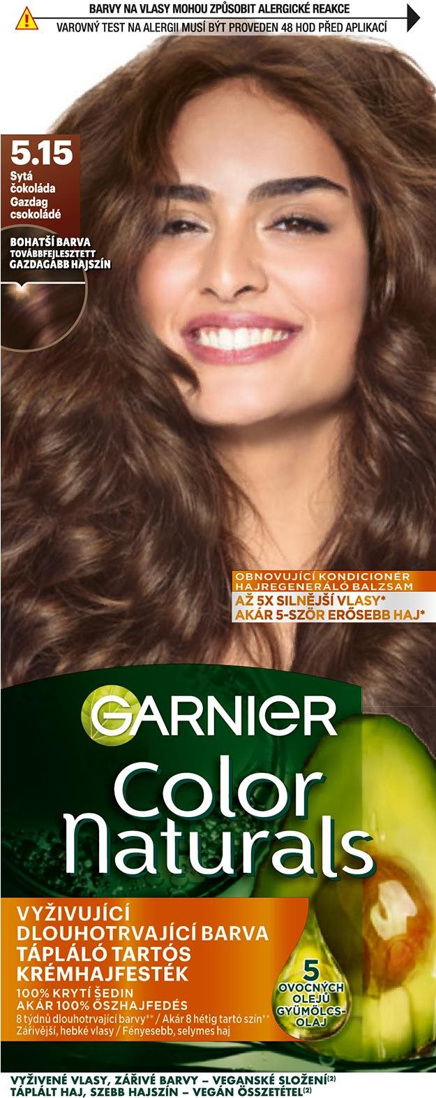 Garnier Color Naturals 5.15 Gazdag csokoládé Hajfesték