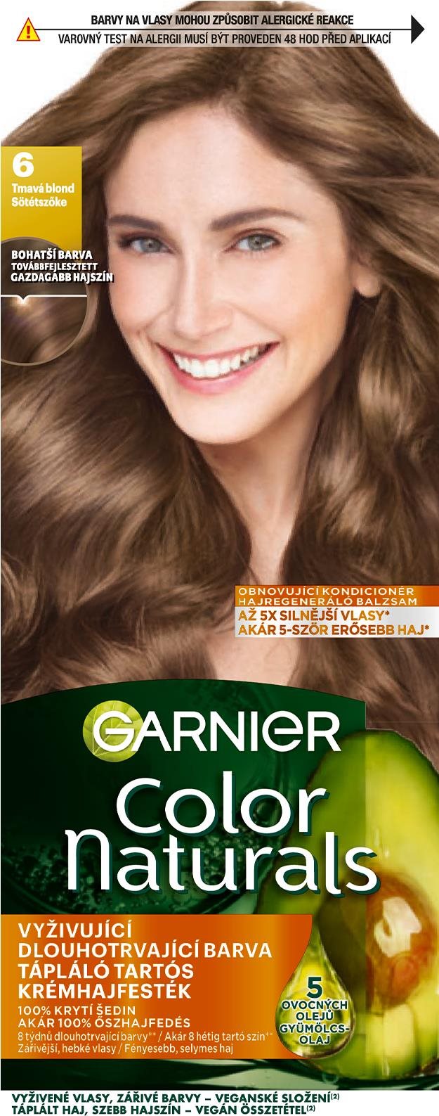 Garnier Color Naturals 6 Tmavá blond Farba na vlasy