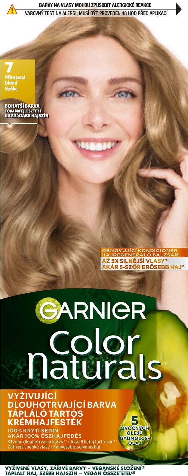 Garnier Color Naturals 7 Természetes szőke Hajfesték