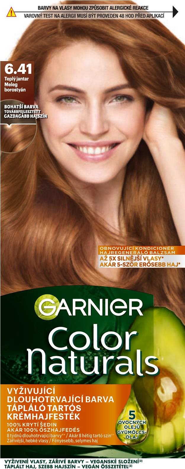Garnier Color Naturals 6.41 Meleg borostyán Hajfesték