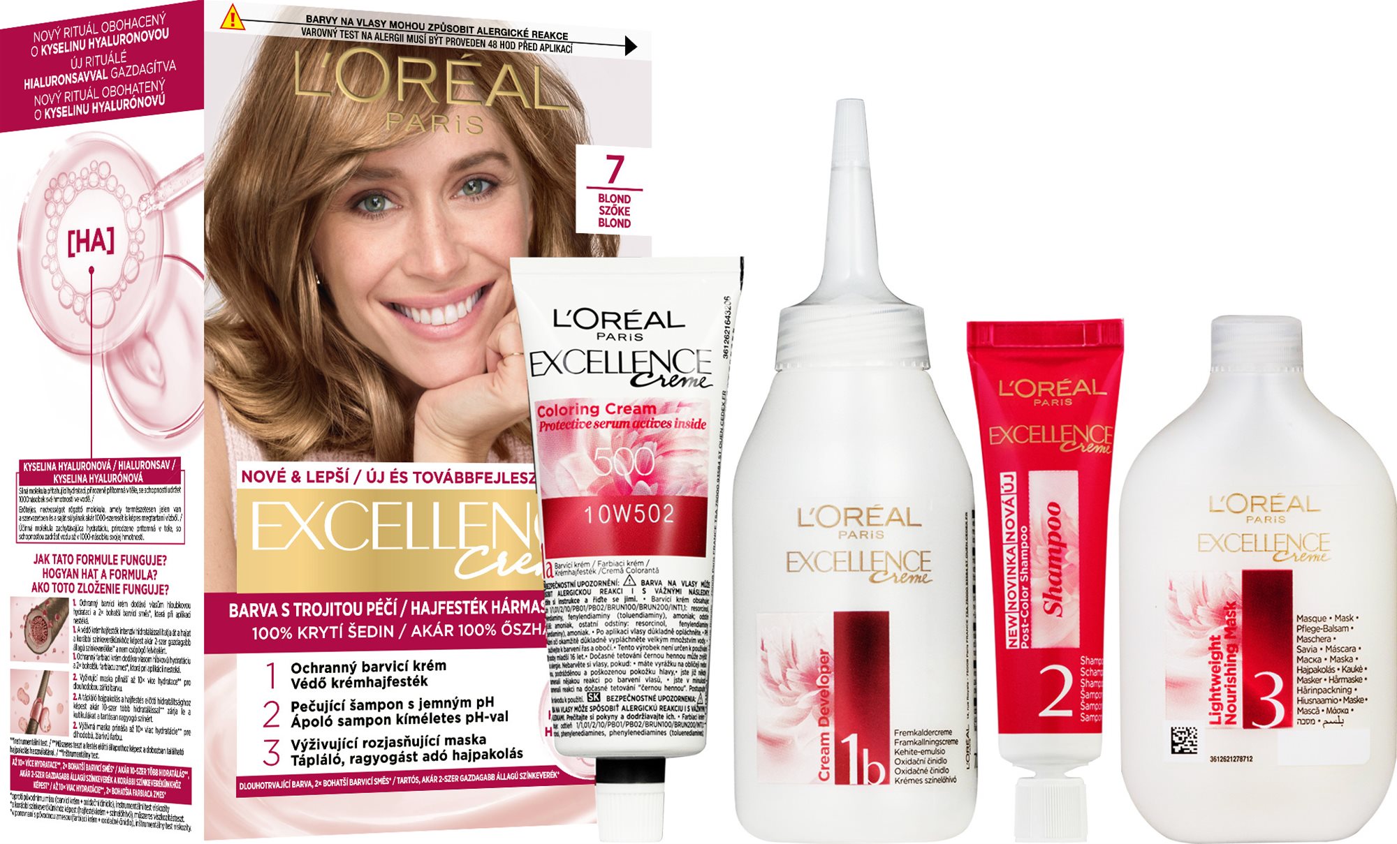 L'ORÉAL PARIS EXCELLENCE 7 Blond Farba na vlasy