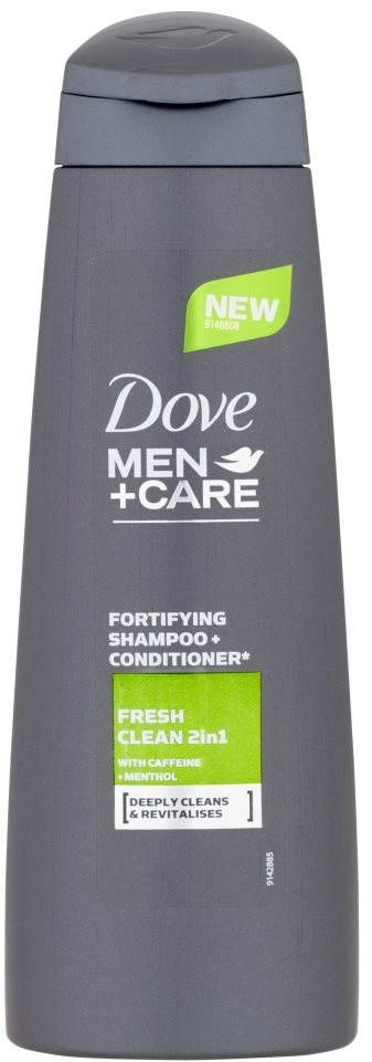 DOVE Men+ Care Fresh Clean 2 v 1 400 ml Pánsky šampón