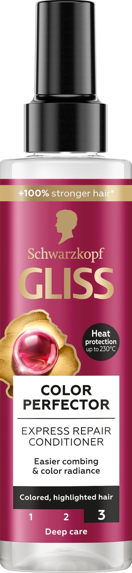 SCHWARZKOPF Gliss regeneračný expres balzam Color Perfector 200 ml...