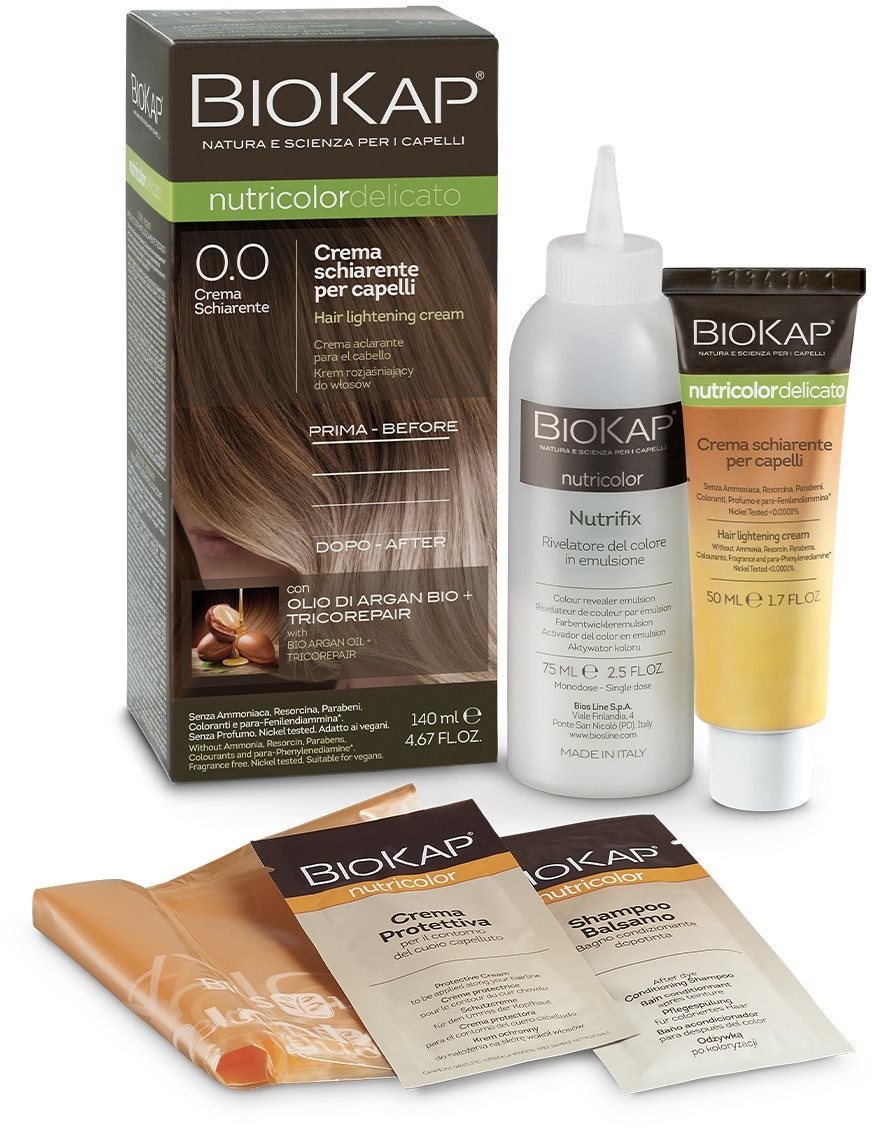 BIOKAP Nutricolor Delicato 0.0 Lightening Cream 140 ml Zosvetľovač...