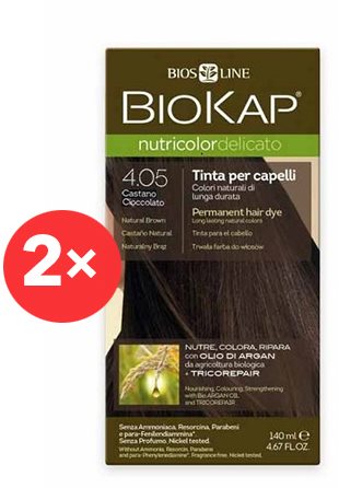 BIOKAP Nutricolor Delicato Natural light Chestnut Gentle Dye 5.0...
