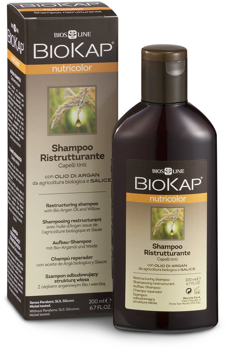 BIOKAP Nutricolor Shampoo Ristrutturante 250 ml Šampón